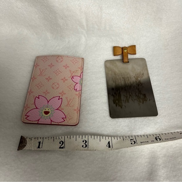VTG LOUIS VUITTON x Takashi MURAKAMI Cherry Blossom Pink Mirror - Picture 5 of 16